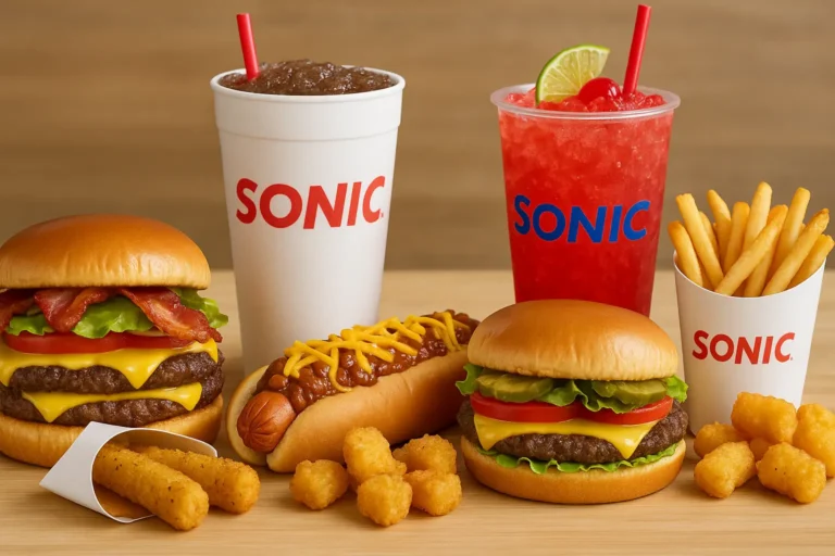 Top 10 Sonic Menu items