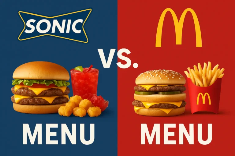 Sonic Drive-In vs McDonald's